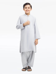 Boy's Ash Grey Kurta Shalwar