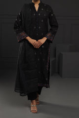 Carbon black 3 Piece suit