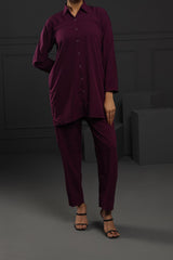 Burgundy Western Cords set