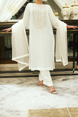 Snow White 3 Piece Embroidered Dress