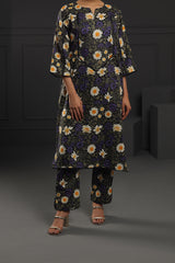 Daisy Printed 2 Piece suit