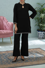 BLACK SOLID CORD SET